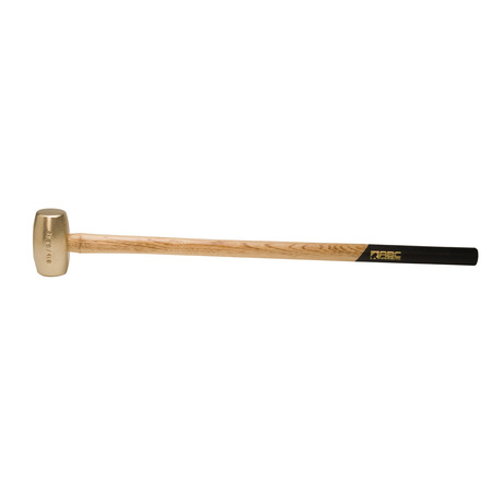 Abc Hammers 8 lb. Brass Hammer with 32" Wood Handle ABC8BW